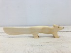 フィンランド　木製バターナイフ　オコジョ