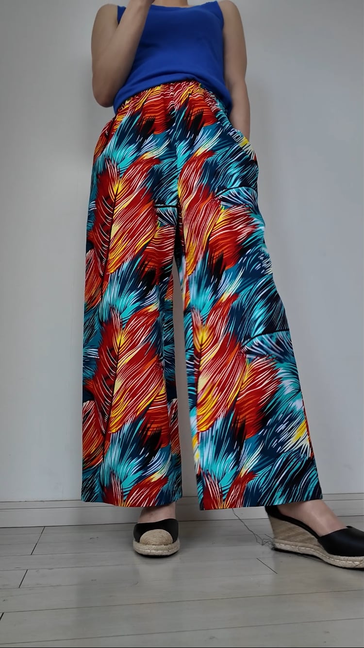 African パンツ =fire bird =