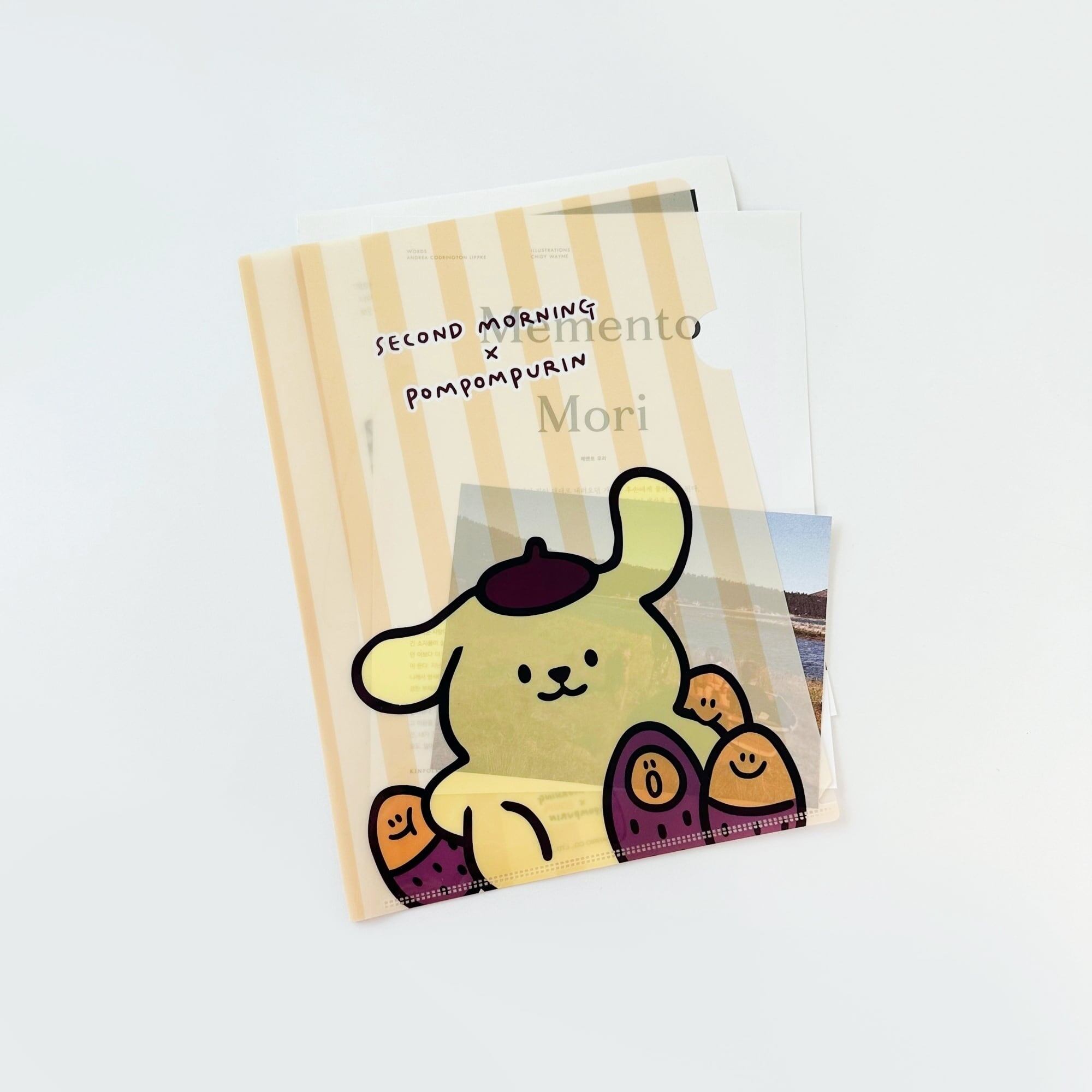 second morning × sanrio characters] A4 クリアファイル セット（3枚