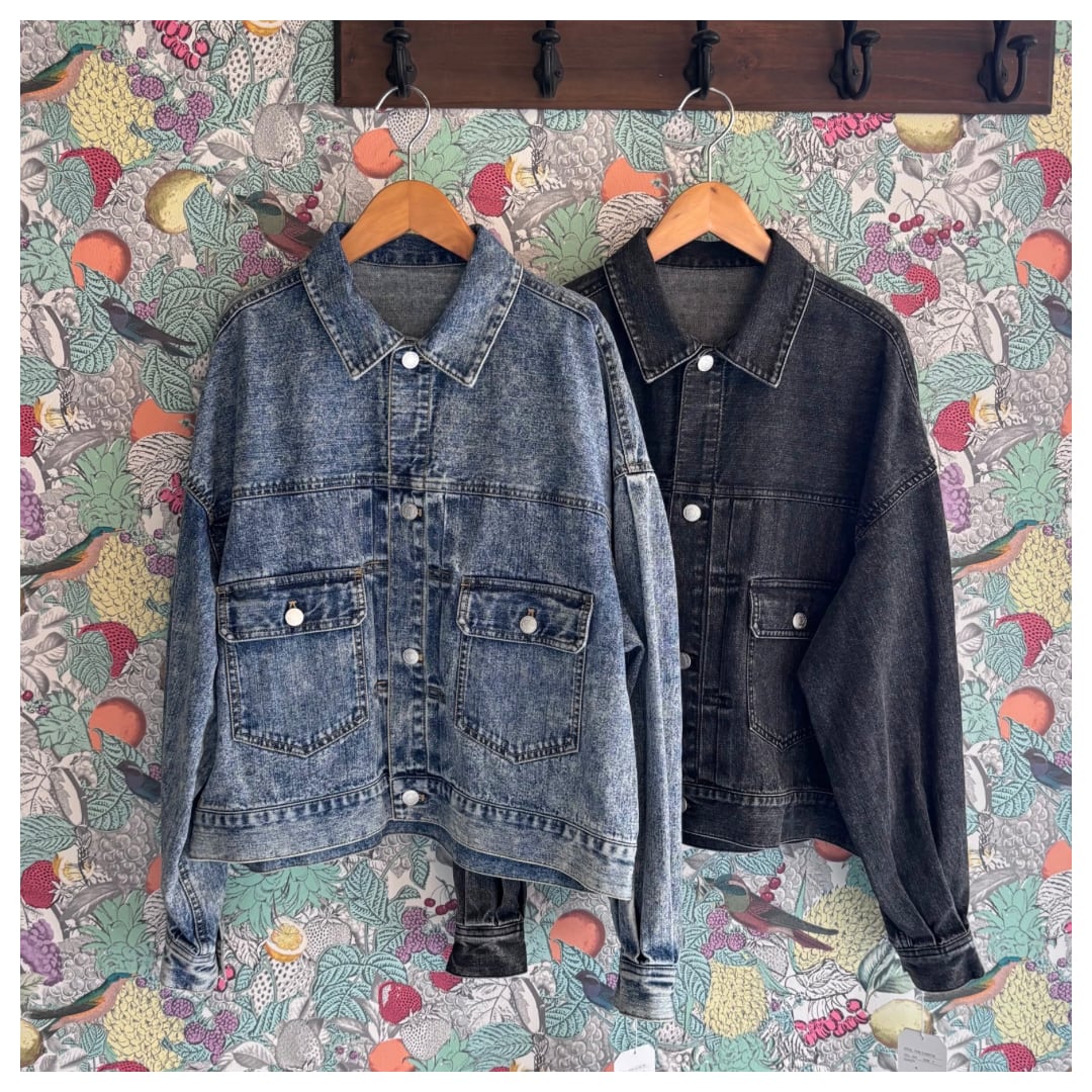 【ante aciem】袖ボリュームデニムジャケット