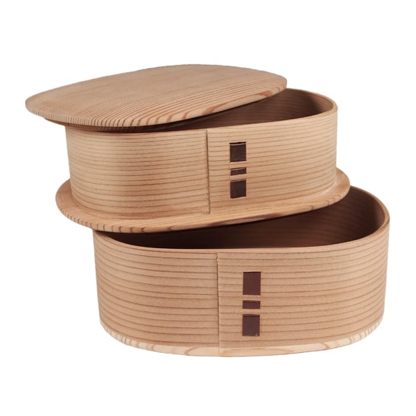 柴田慶信商店 大館曲げわっぱ 白木つくし弁当箱 | PENCIL ONLINE SHOP