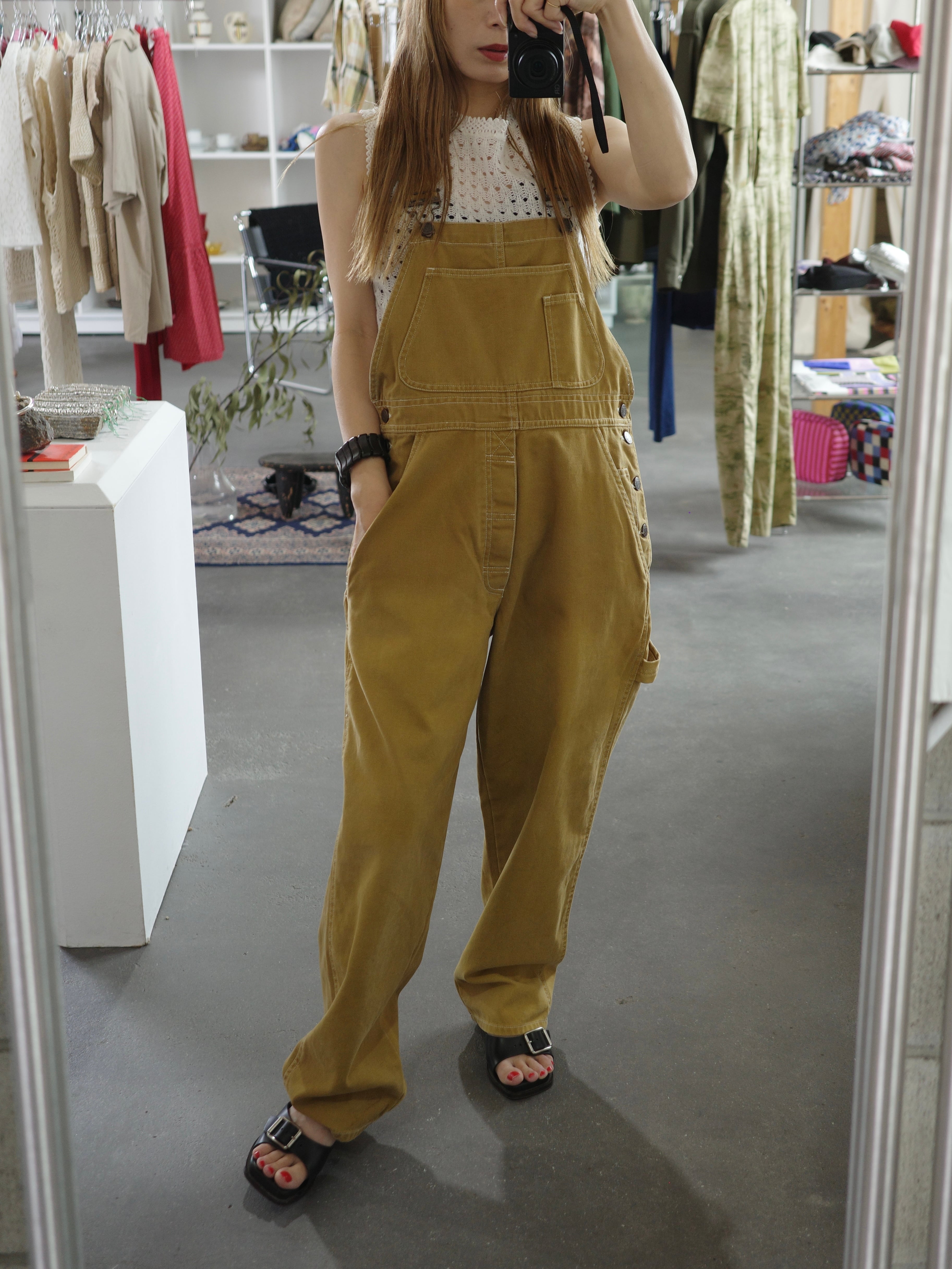 <vintage>“GAP” stich overalls