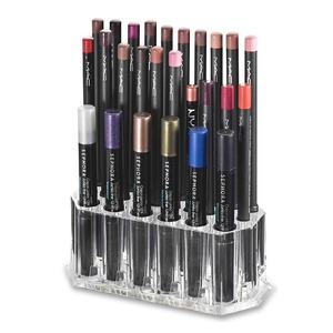 【新着特価】ColorfylCoco コスメ収納 大容量 メイクペンシル ペンスタンド 26ポケット ペン立て ペンホルダーリップライナー アイライナー メイクブラシ 収納アクリルホルダー アクリル スタンド
