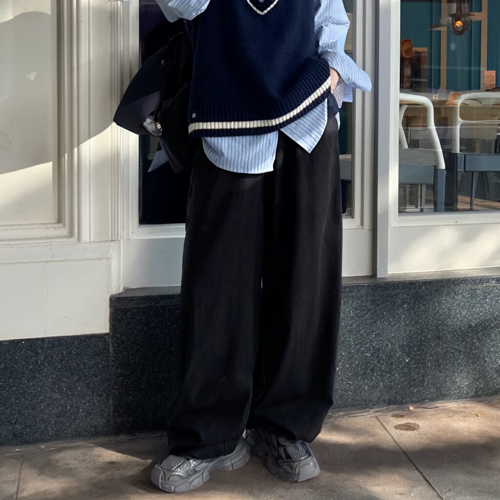 ワイドカジュアルパンツ 00088
