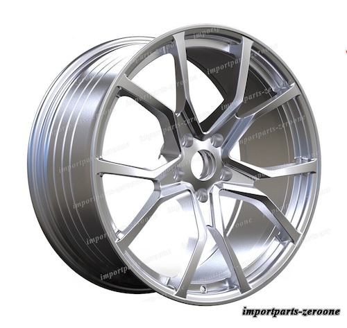 20インチ ハイパーシルバースタイルホイール4 20x9 オフセット40 5x120 64.1 セット -BRN-12366