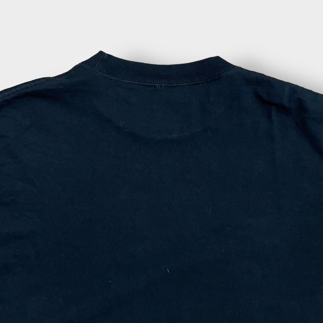 【USA古着】バイク イーグル 鷹 星条旗 AMERICAN CLASSIC ロゴ プリント Tシャツ イラスト アメリカン クラシック黒t 半袖 夏物 us古着