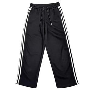 Three line track wide pants 1100