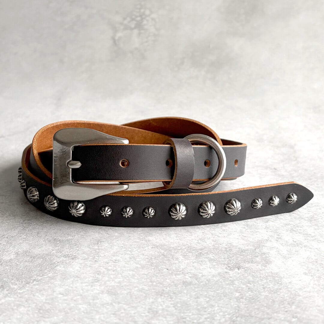 レザー スタッズベルト メンズ アメカジ / LEATHER STUDS BELT mens