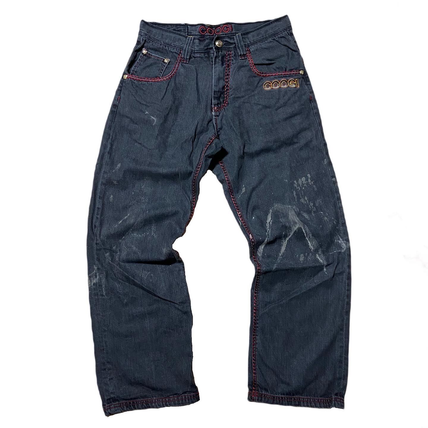 Coogi Black Denim Pants