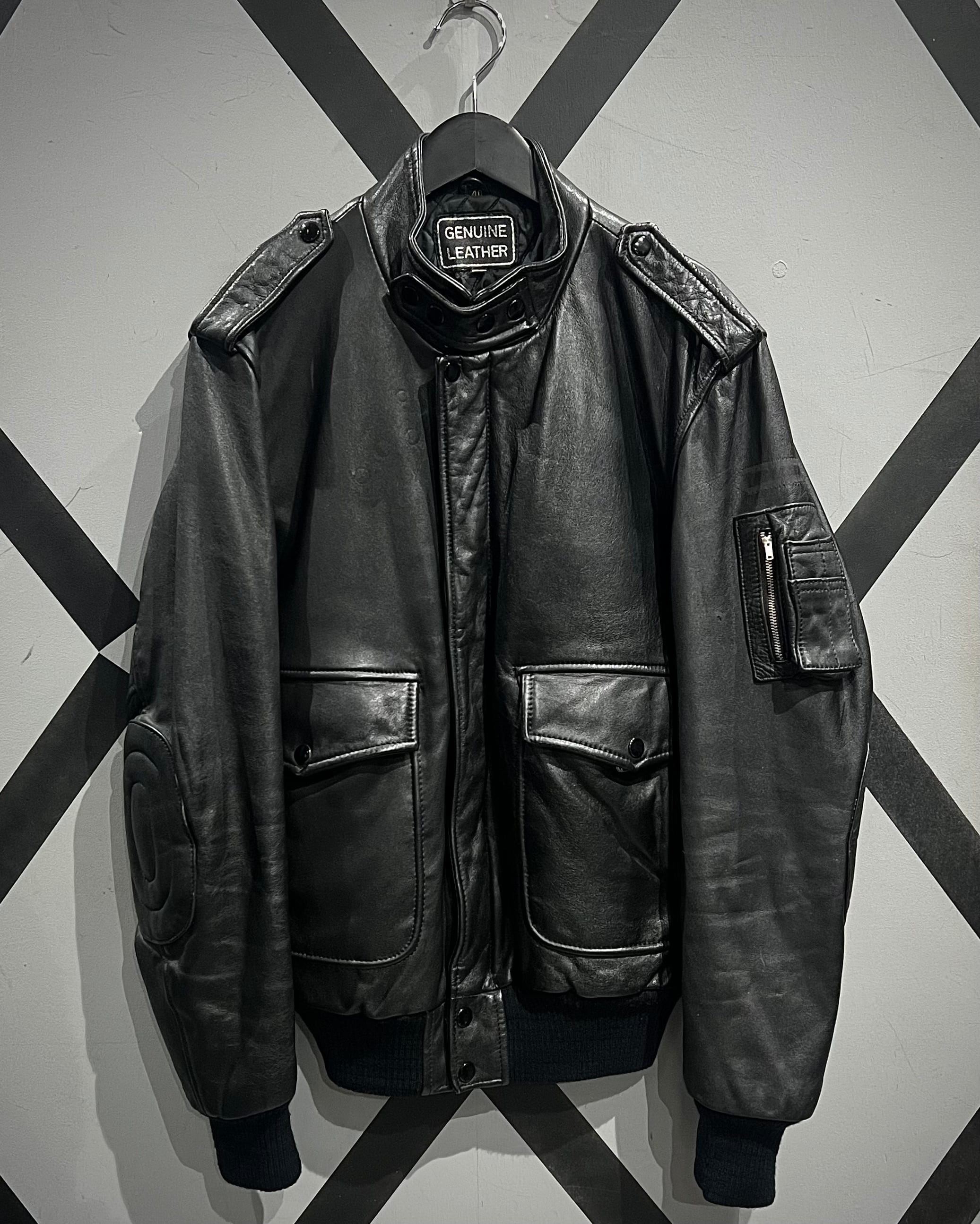 80s Lee 220 Black Denim Jacket 