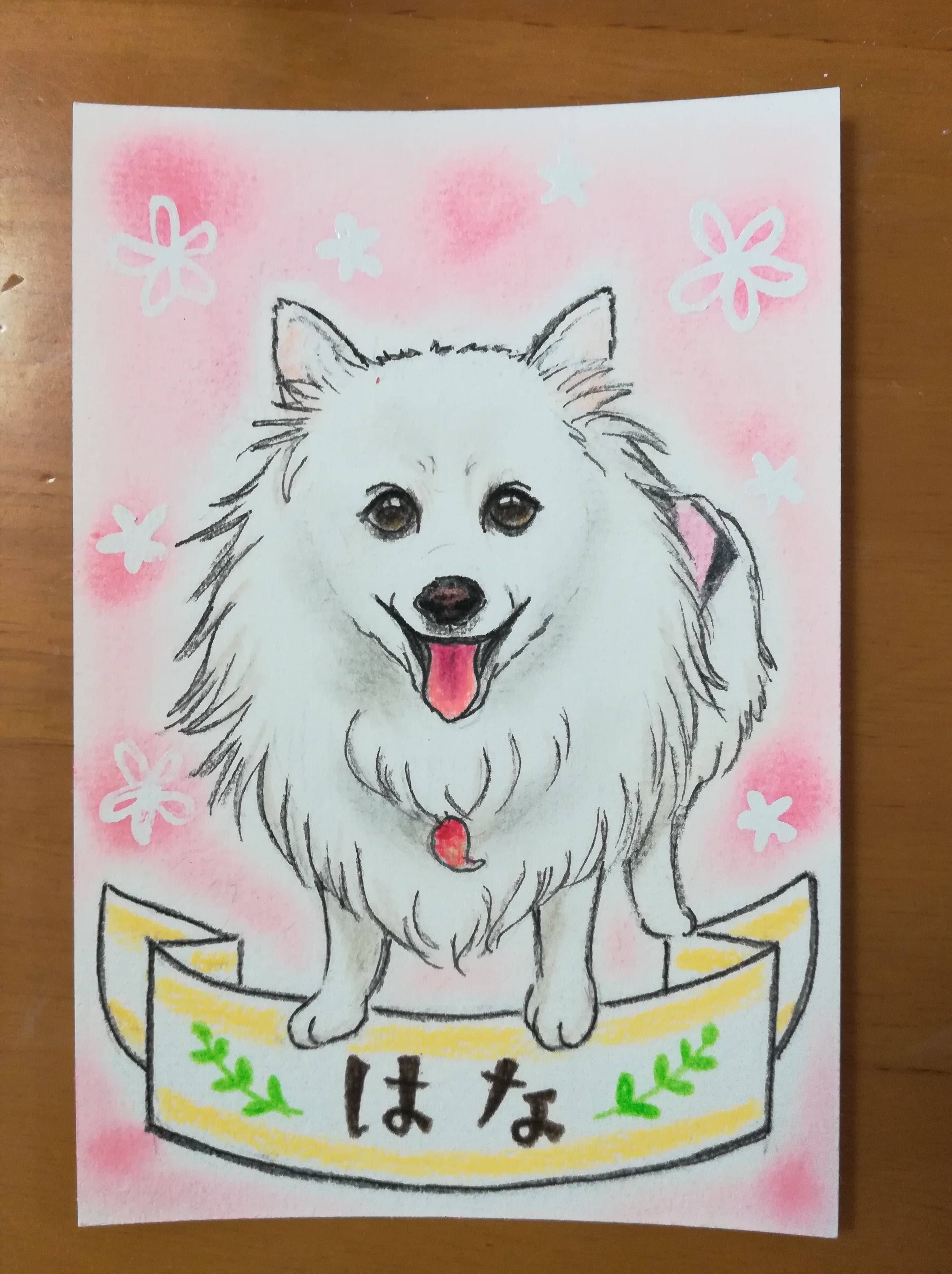 似顔絵1名様（普通色紙 274×243mm ) | みゆせの似顔絵