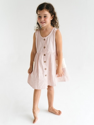 ILLOURA THE LABEL / Zimi Dress | Fairyfloss Contrast(2y,3y,4y,5y)