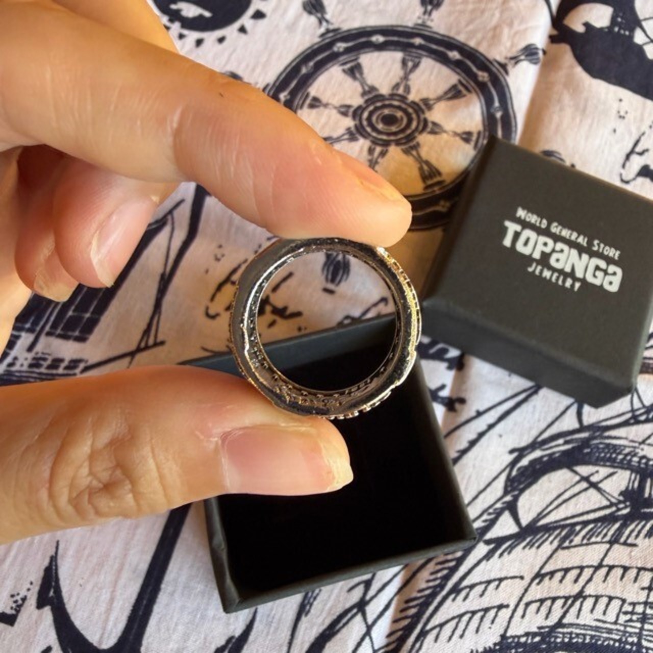 TOPANGA Jewelry United one dollar ring 　リング　指輪　Ring　Silver　America
