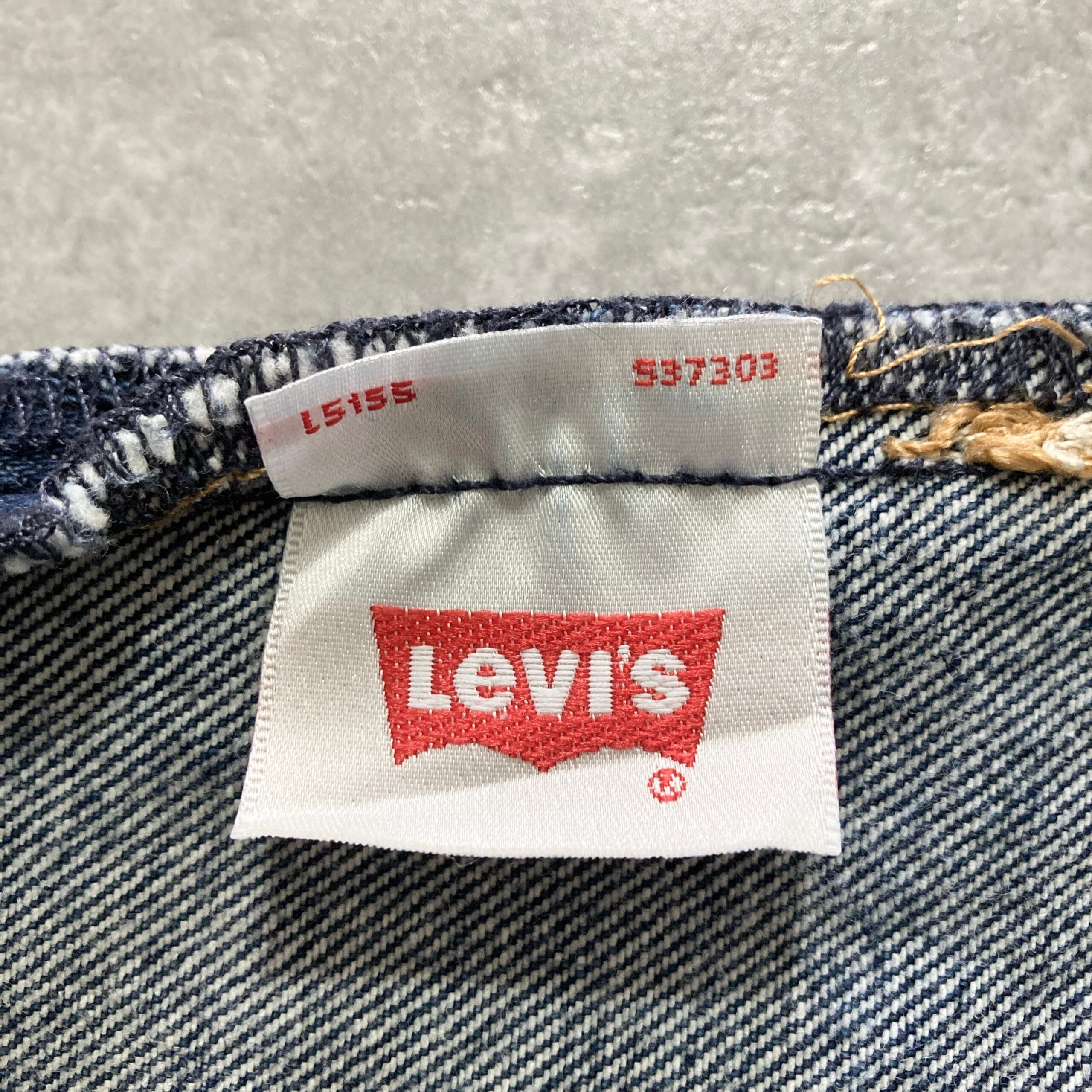 W40 L30】Levis 501 リーバイス ボタンフライ 濃紺 デニムパンツ