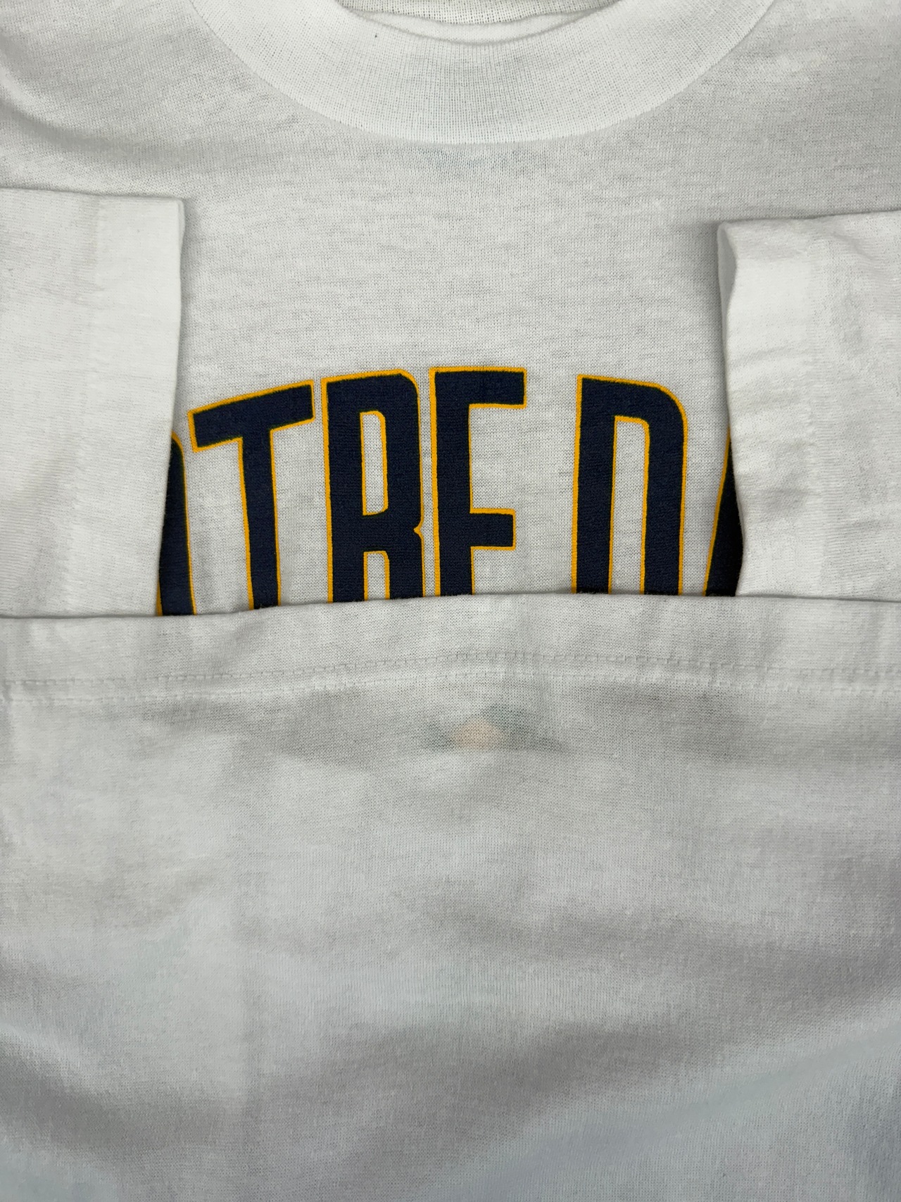 80s NOTRE DAME / stedman made in usa・画像4