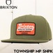 スナップバックキャップ 帽子 BRIXTON ブリクストン TOWNSHIP MP SNPK 11802 IVYGN 日本代理店正規品