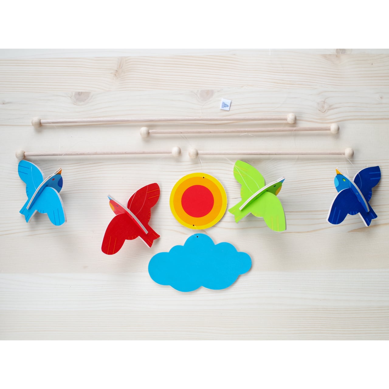 クレフト モビール かもめ(小) | 木のおもちゃ専門店 おもちゃ箱