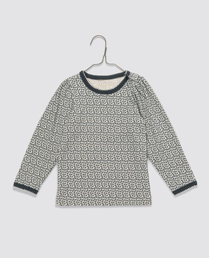 送料無料 Little Cotton Clothes/Pointelle Long Sleeve T-shirt Briar Floral