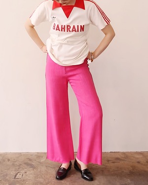1990s pink hemp pants