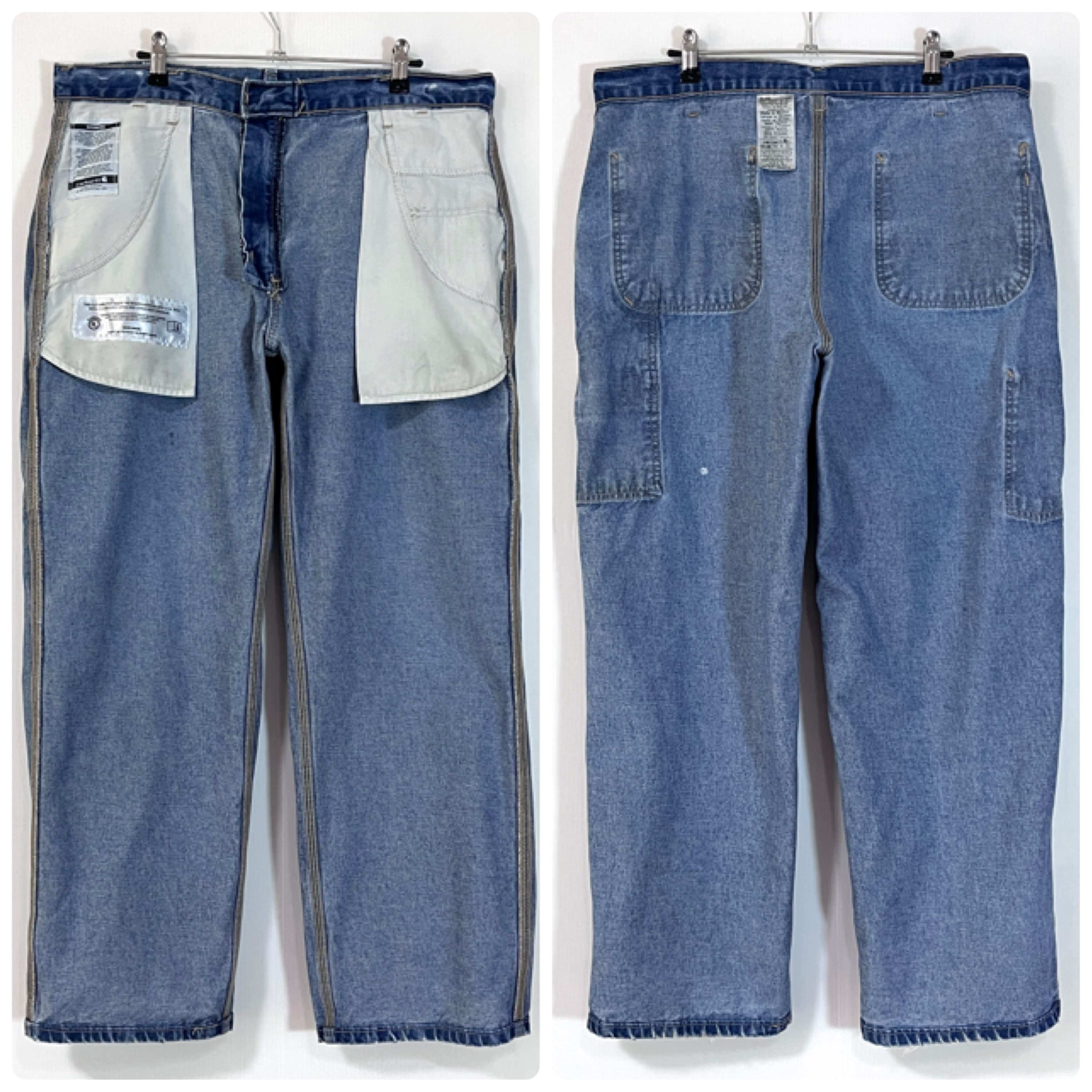 美品】カーハート デニムペインターパンツ ダブルニー メンズ Carhartt 