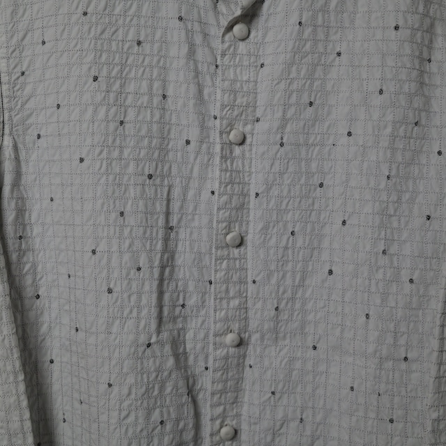 [ASHA by MDS]  Textured Grid Shirt