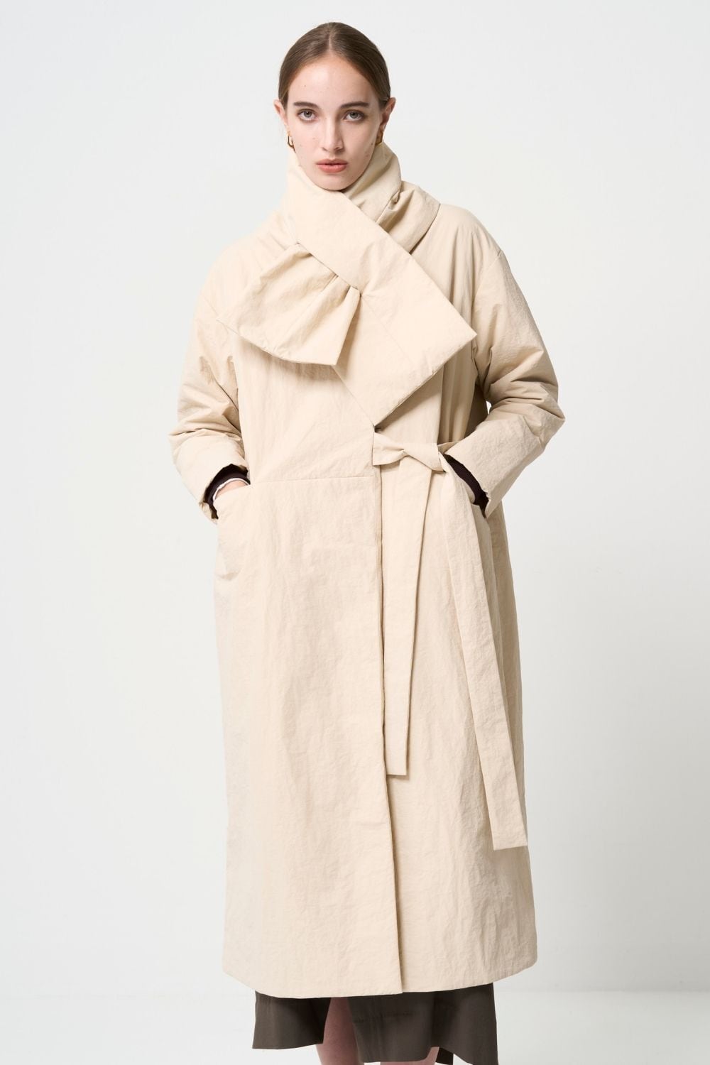 Padded Coat - WHITE | seven dot - ライフスタイルECサイト -