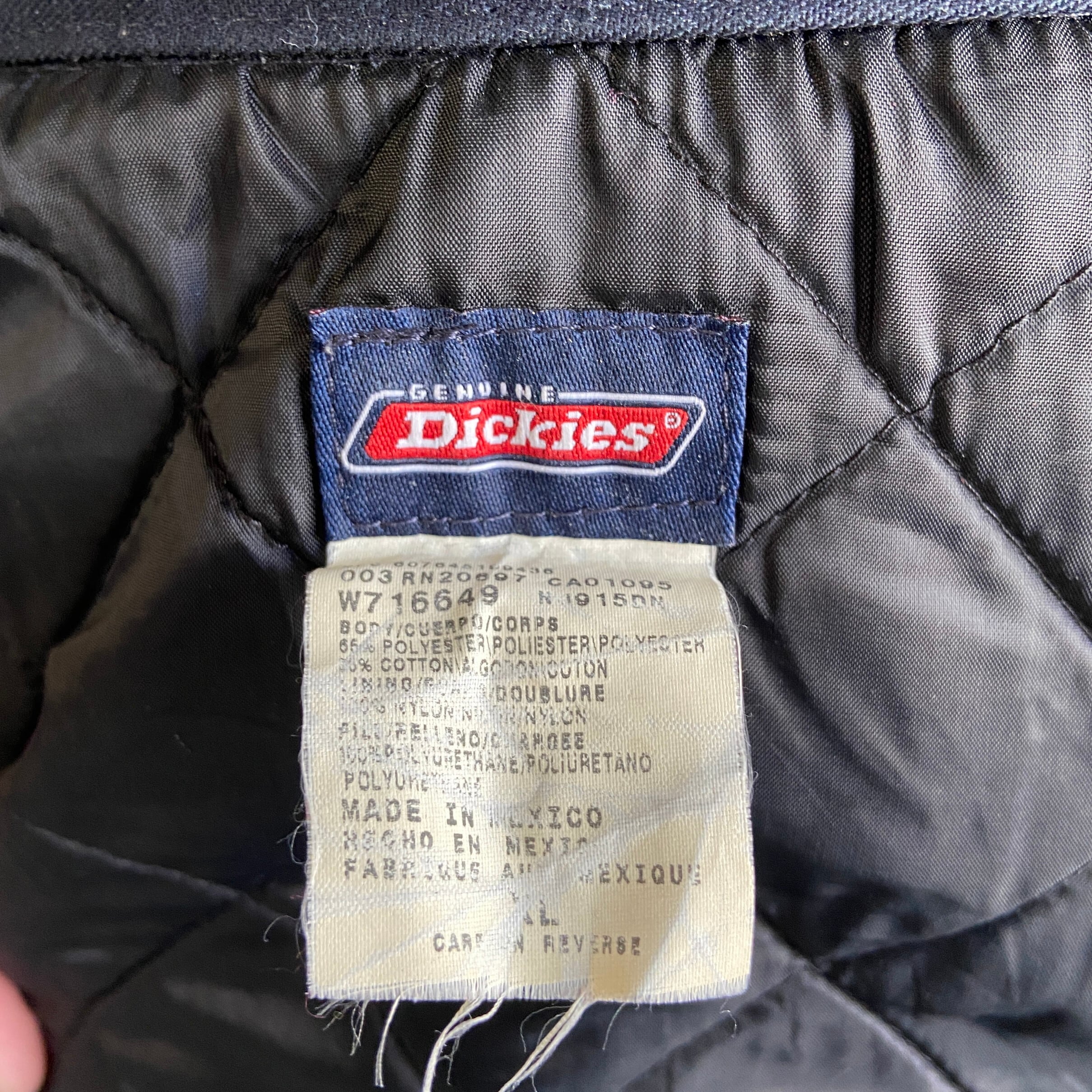 90年代 Dickies ディッキーズ ワンポイント ワークジャケット