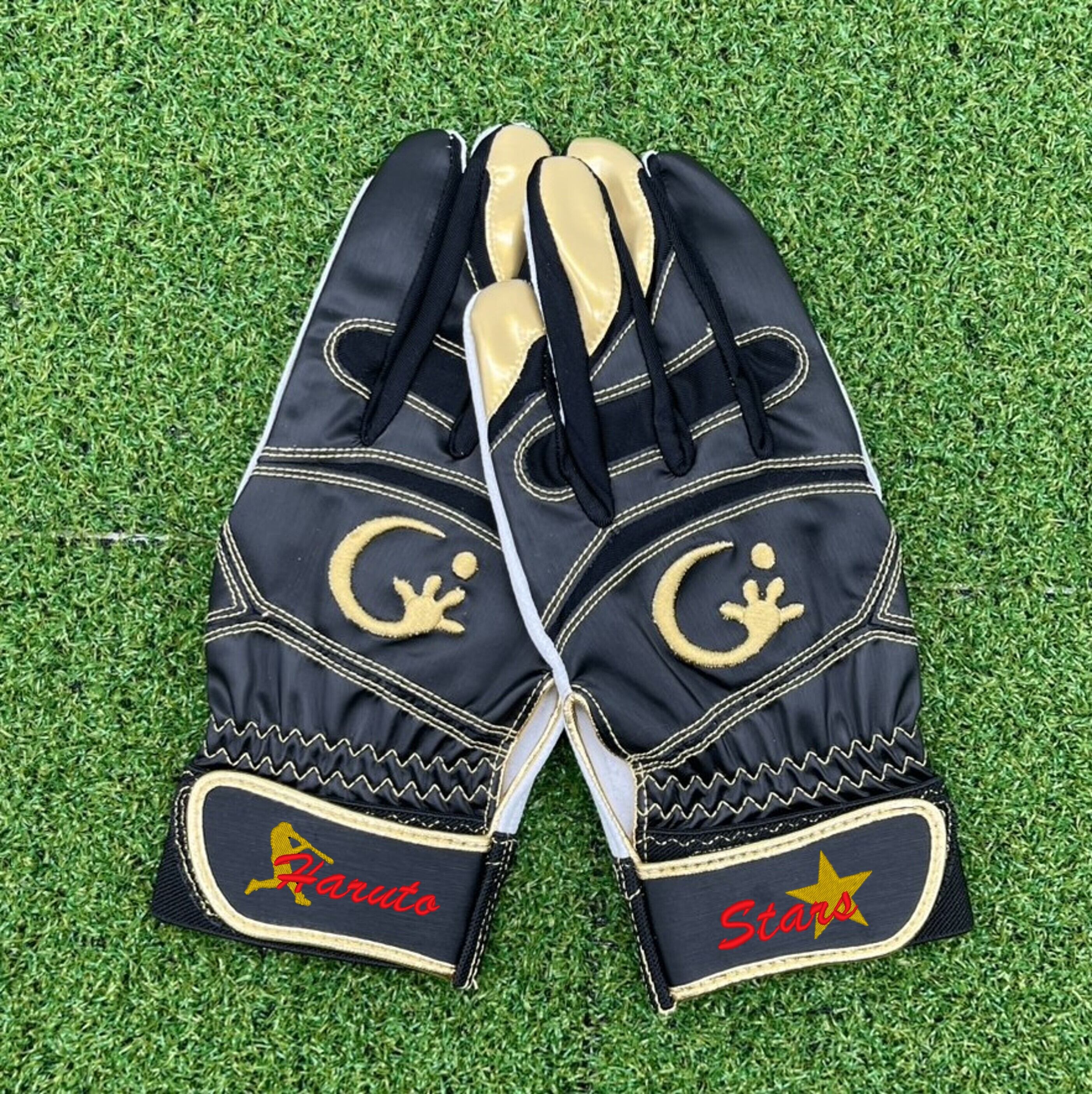 2025年NEWモデル バッティンググラブ ブラック シングルベルト | 野球