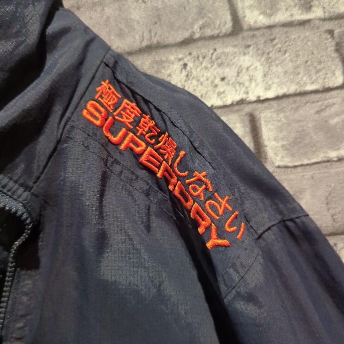 激レア/Superdry極度乾燥しなさい ナイロンジャケット メンズ US古着  