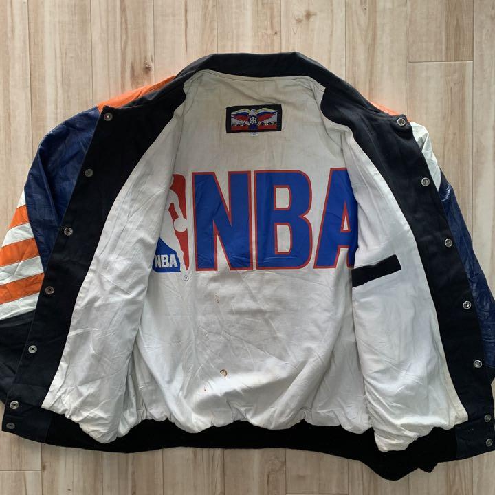 ジェフハミルトン jeff hamilton NBA ニックス レザージャケット