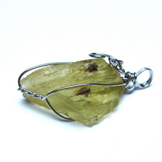 リビアングラス ペンダント 一点物 メール便可 [M便 1/20] 112-13567