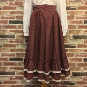 GUNNE SAX Dot Brown Skirt