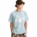 gym master ジムマスター 7.4oz ICE FISHING TEE 半袖Tシャツ コットン100％ グラフィックT メンズ レディース 釣り アウトドア ユニセックス G721791 SAX
