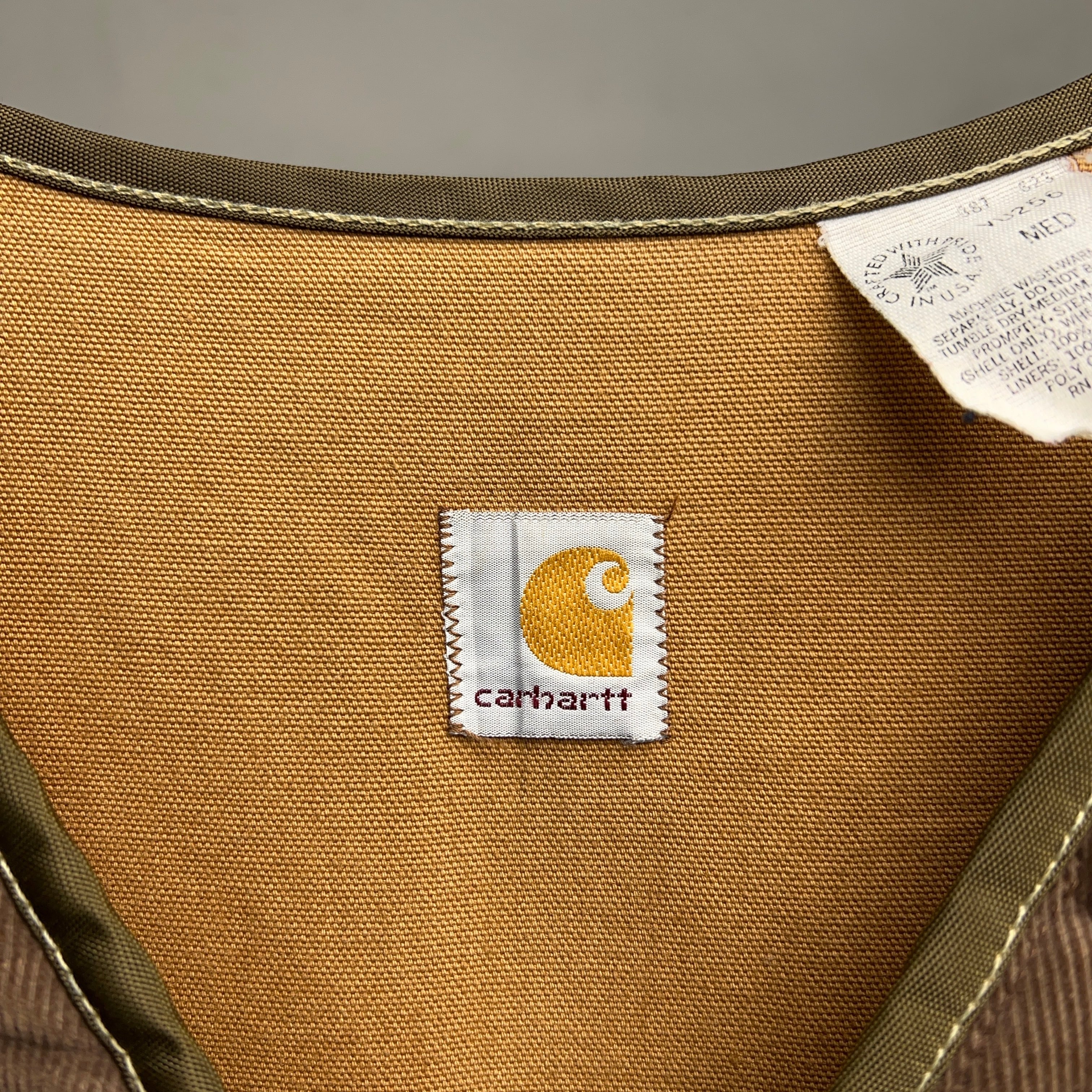 80's Carhartt Hunting Vest MADE IN U.S.A. 80年代 カーハート