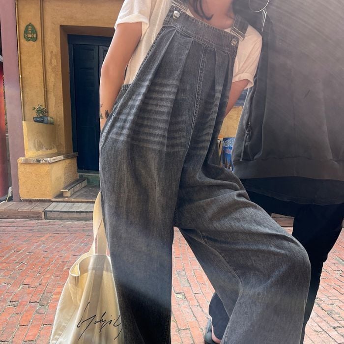 L'Appartement ❣️グレー デニム サロペット❣️ デニムサロペット | ファッション通販サイト NUGU