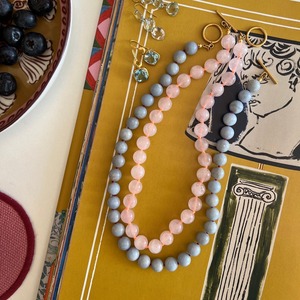 Restock：Color Stone Necklace