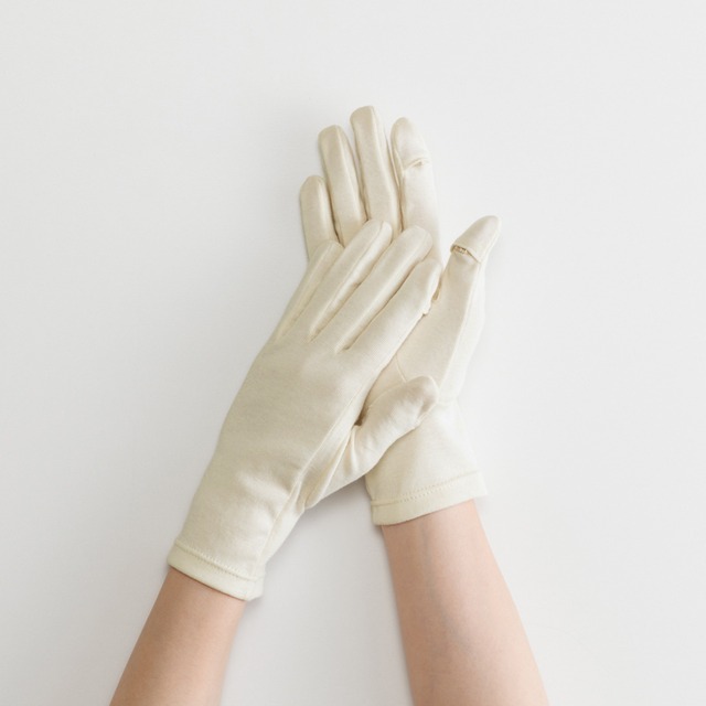 【WOMEN】pure organic cotton gloves