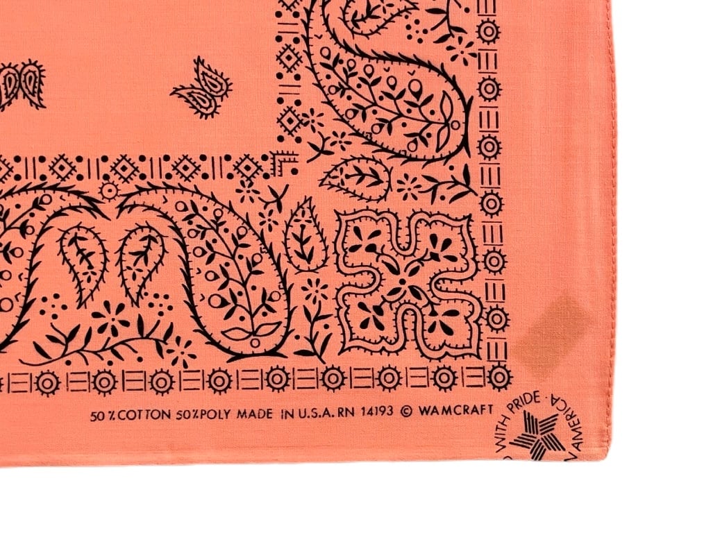 Dead.3枚Set】 80s RN14193 paisley ヴィンテージ バンダナ MADE IN