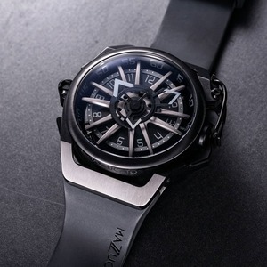 【MAZZUCATO マッツカート】RIM-03（グレー×サックスブルー）／国内正規品 腕時計