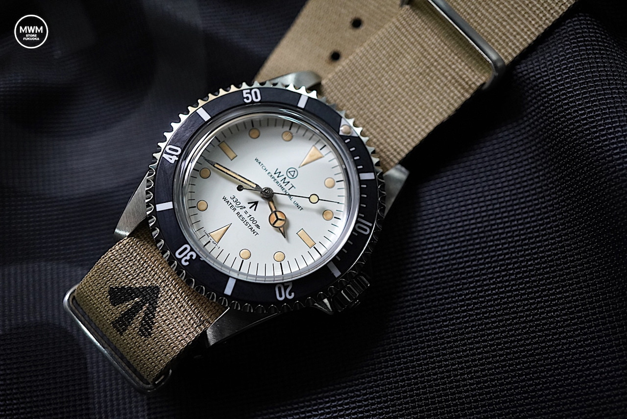 WMT ROYAL MARINE – British Armed Forces / Cream Dial AGED