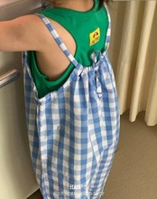 【取寄/韓国直送】Hans 26/SM 9部リネンオーバーオール｜夏服｜韓国子供服