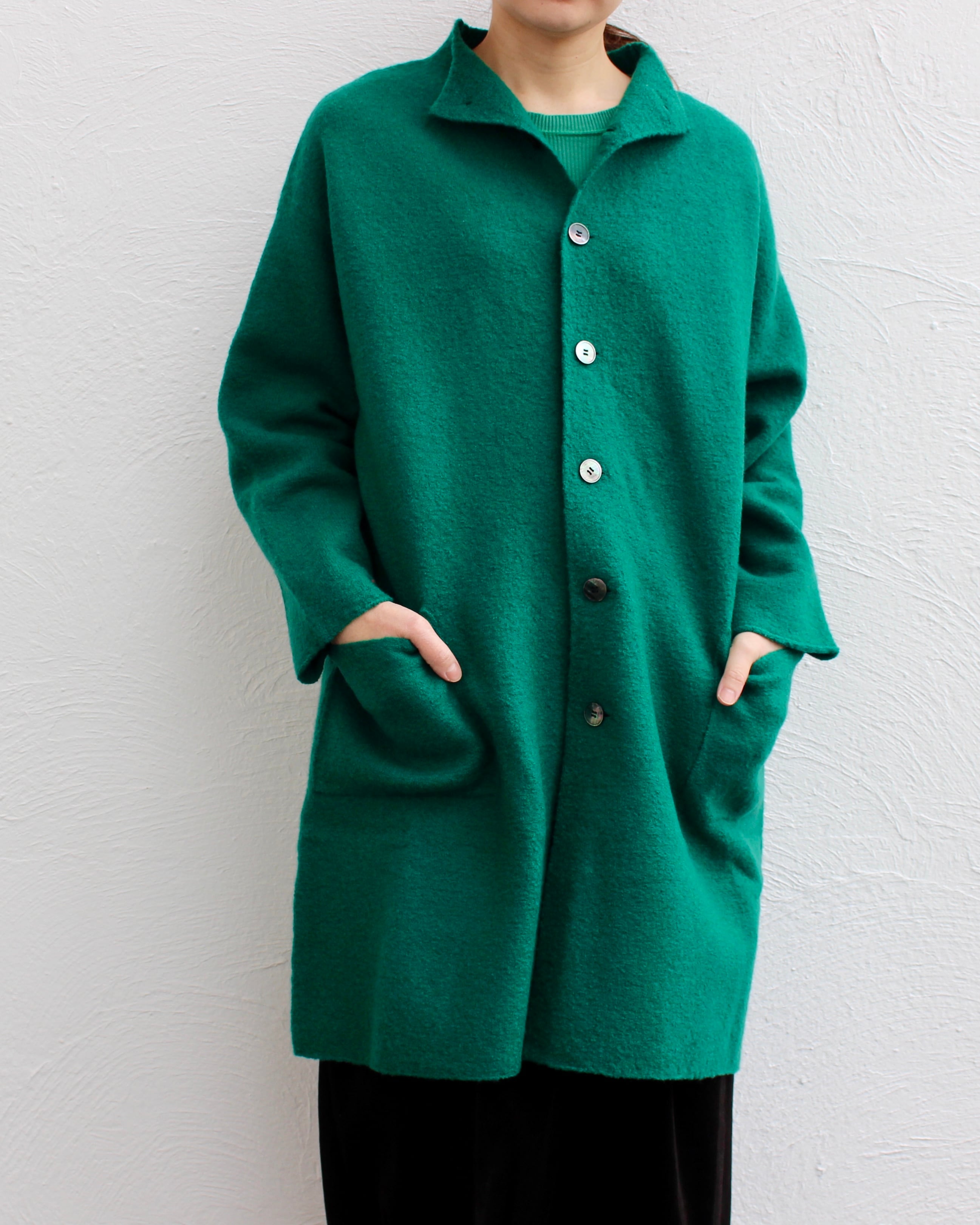 KEIHayamaPLUS/color knit long cardigan