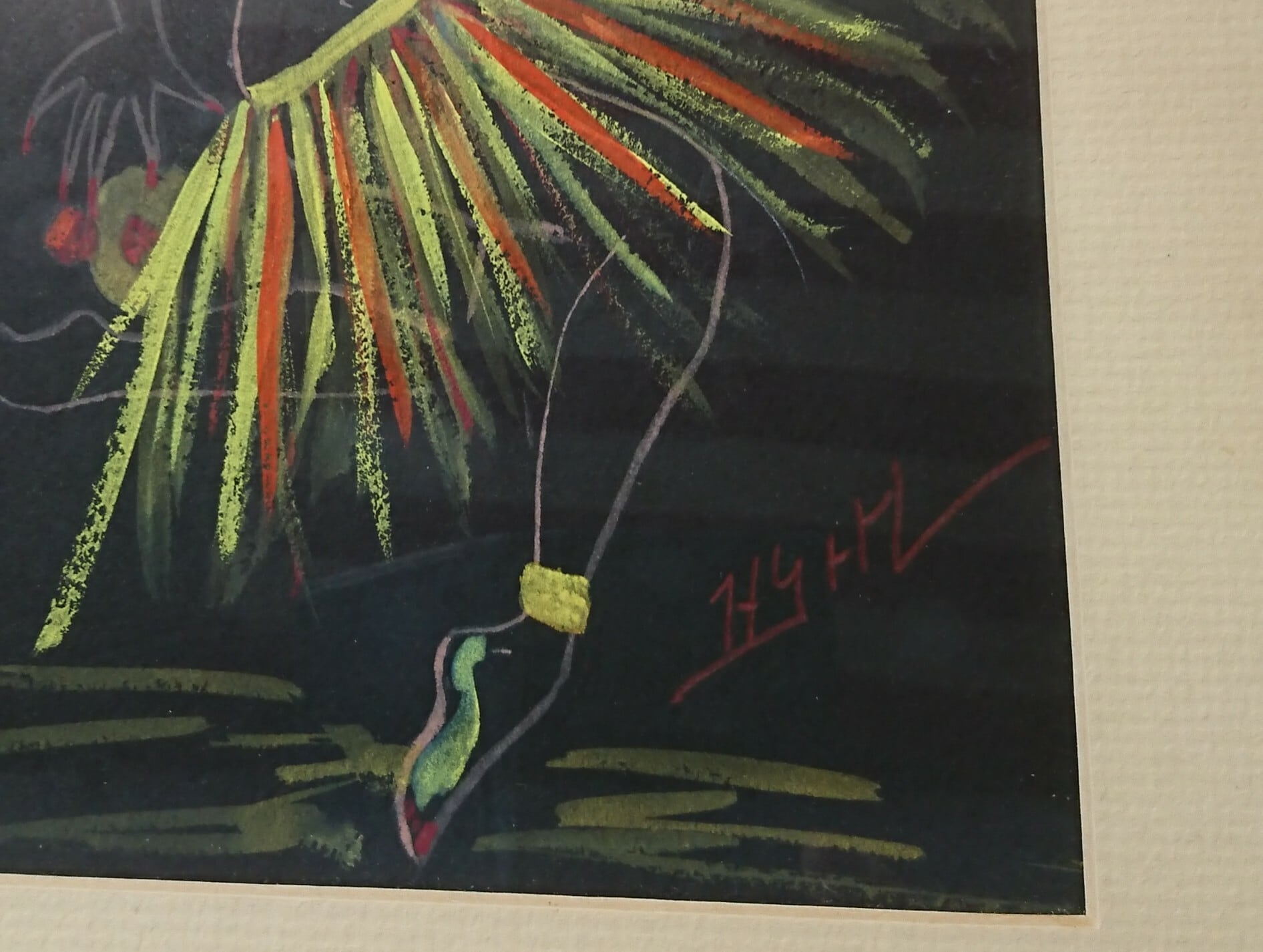 パステルアート原画②フラガール パステルアート原画②フラガール アート・写真 パステルアート原画②