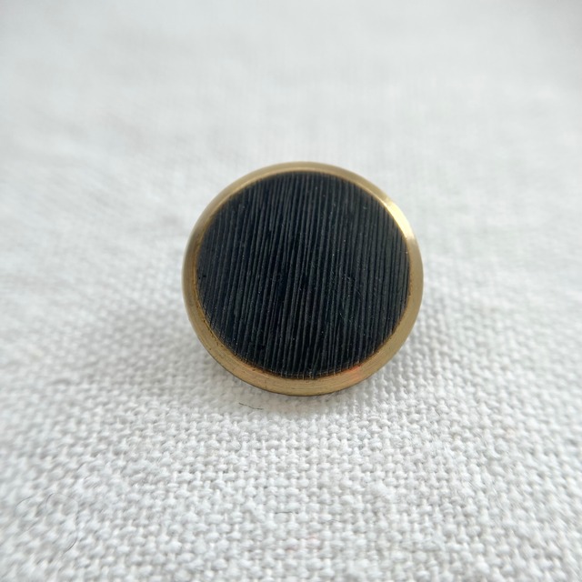 マットブラック×アンティークゴールド 18㎜