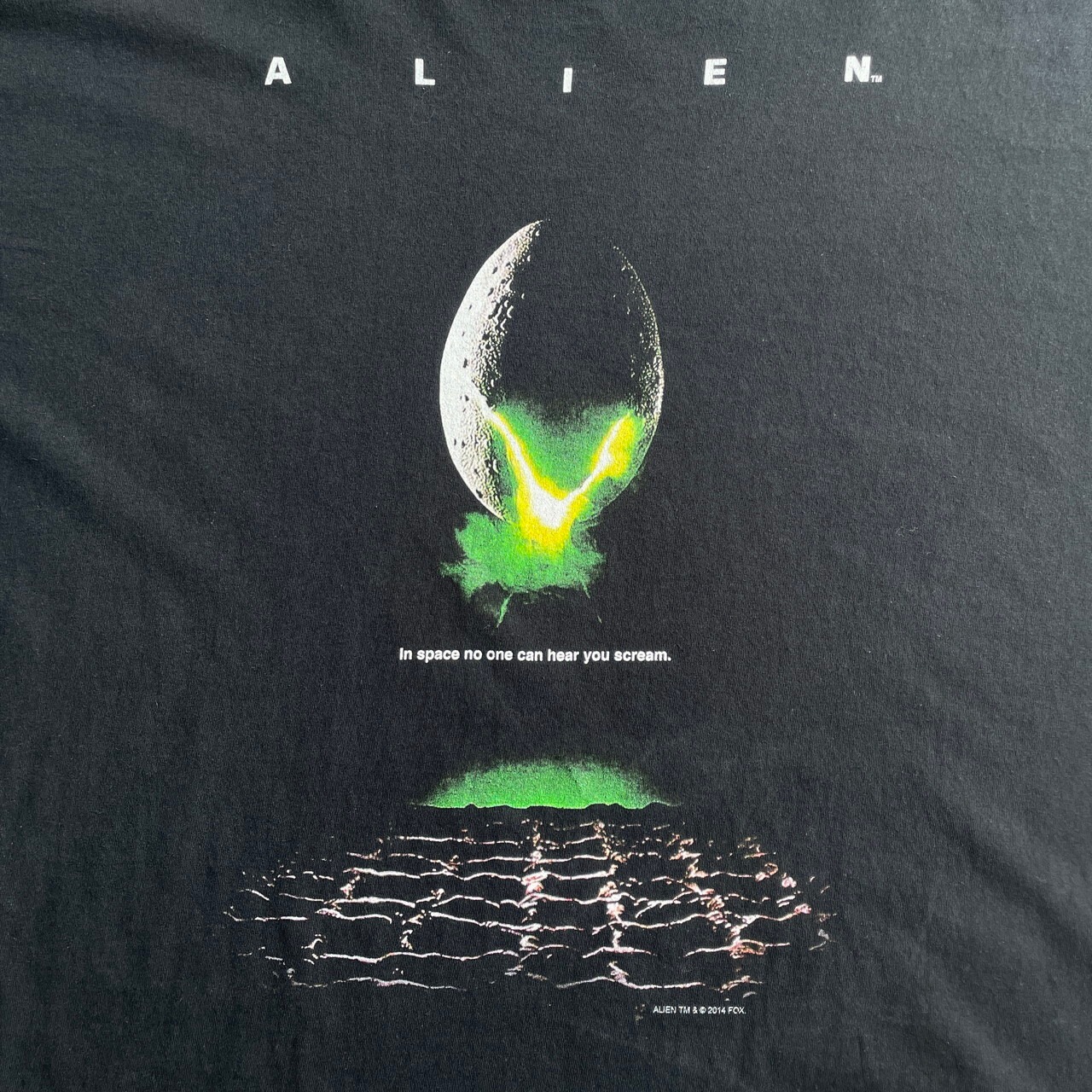 ビッグサイズ AILIEN エイリアン ムービー プリントTシャツ メンズ3XL 