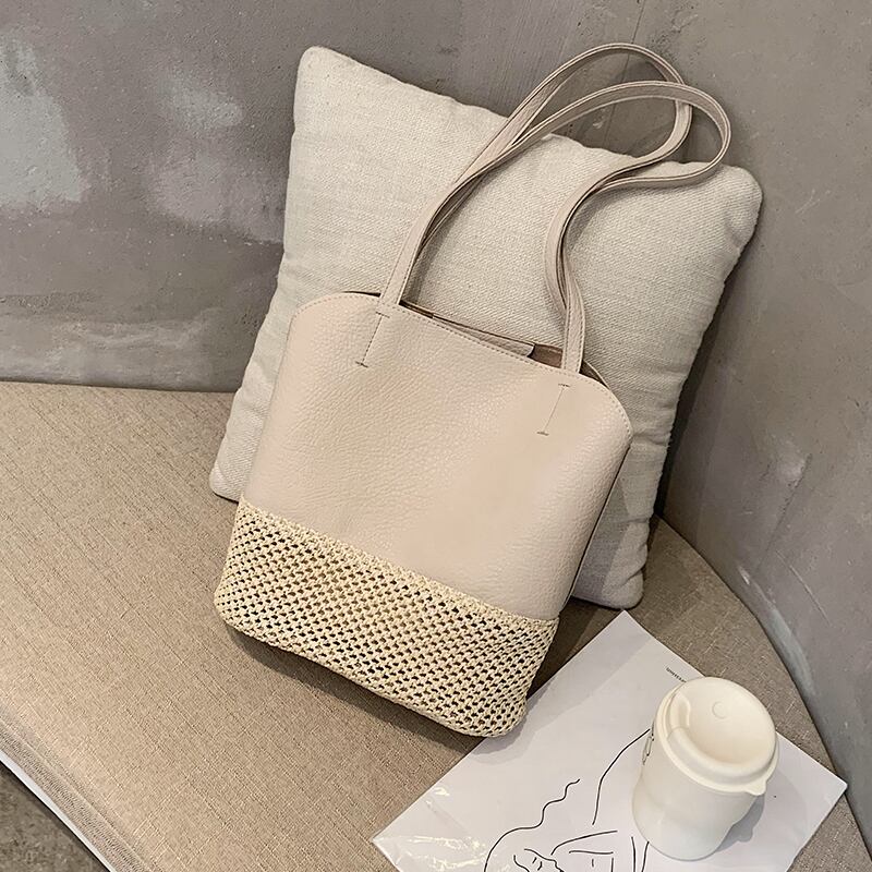 スモールバッグレディースバッグ2020人気のニューウェーブサマーファッションヒットカラーショルダーバッグネットレッドオーシャンワイルドバケットバッグ Tiancai_Wing_Bag5940628