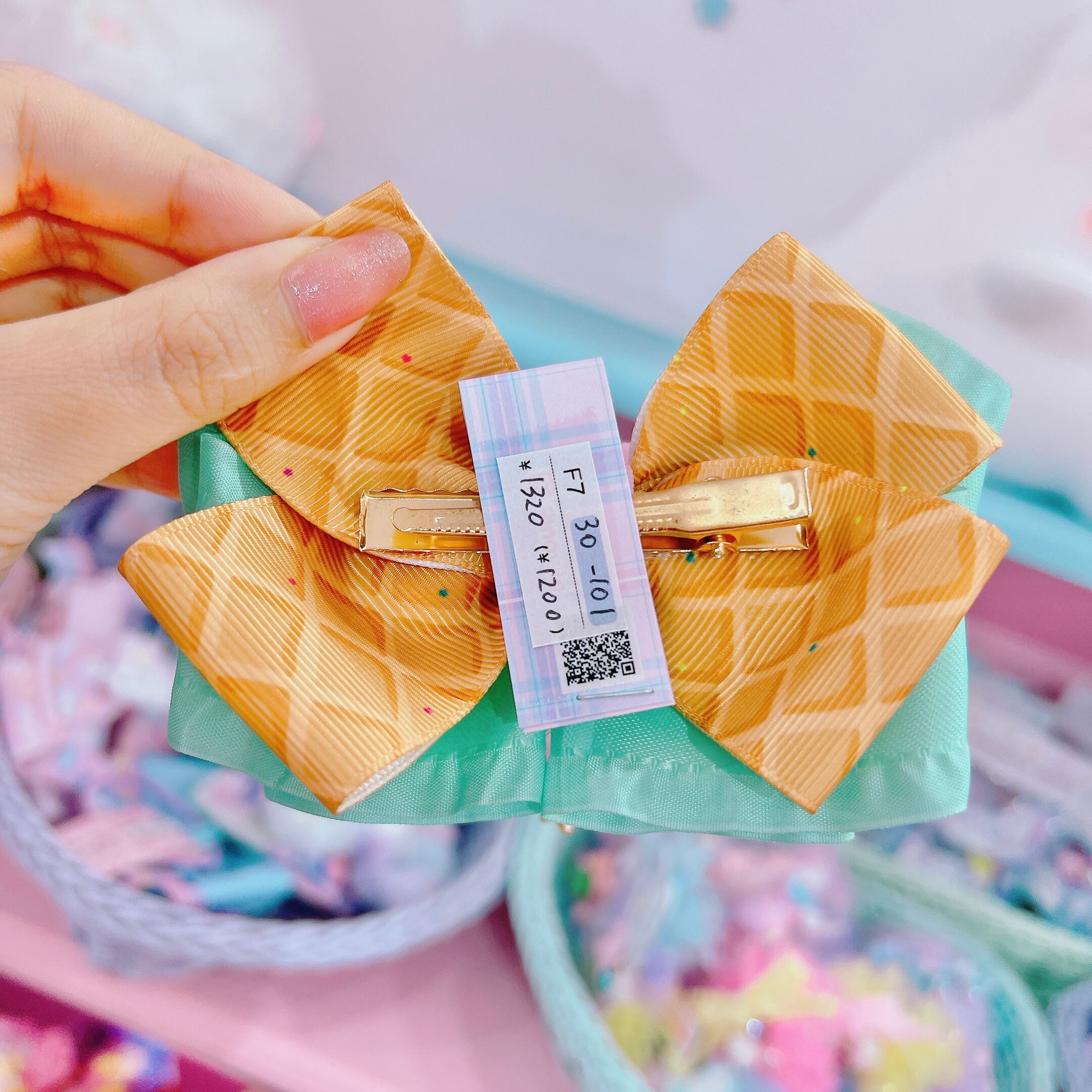 【F7】30-101ヘアクリップ