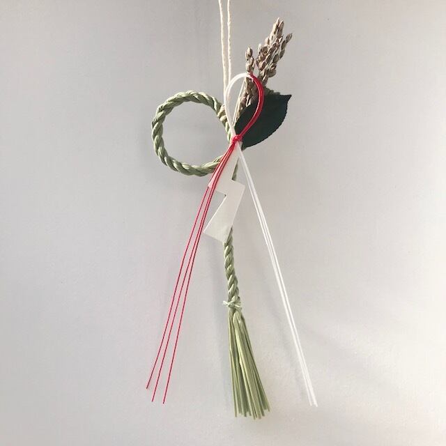 TIER(タイヤー)×INAKEN 神丹穂さざんか 輪飾り お正月飾り しめ縄飾り