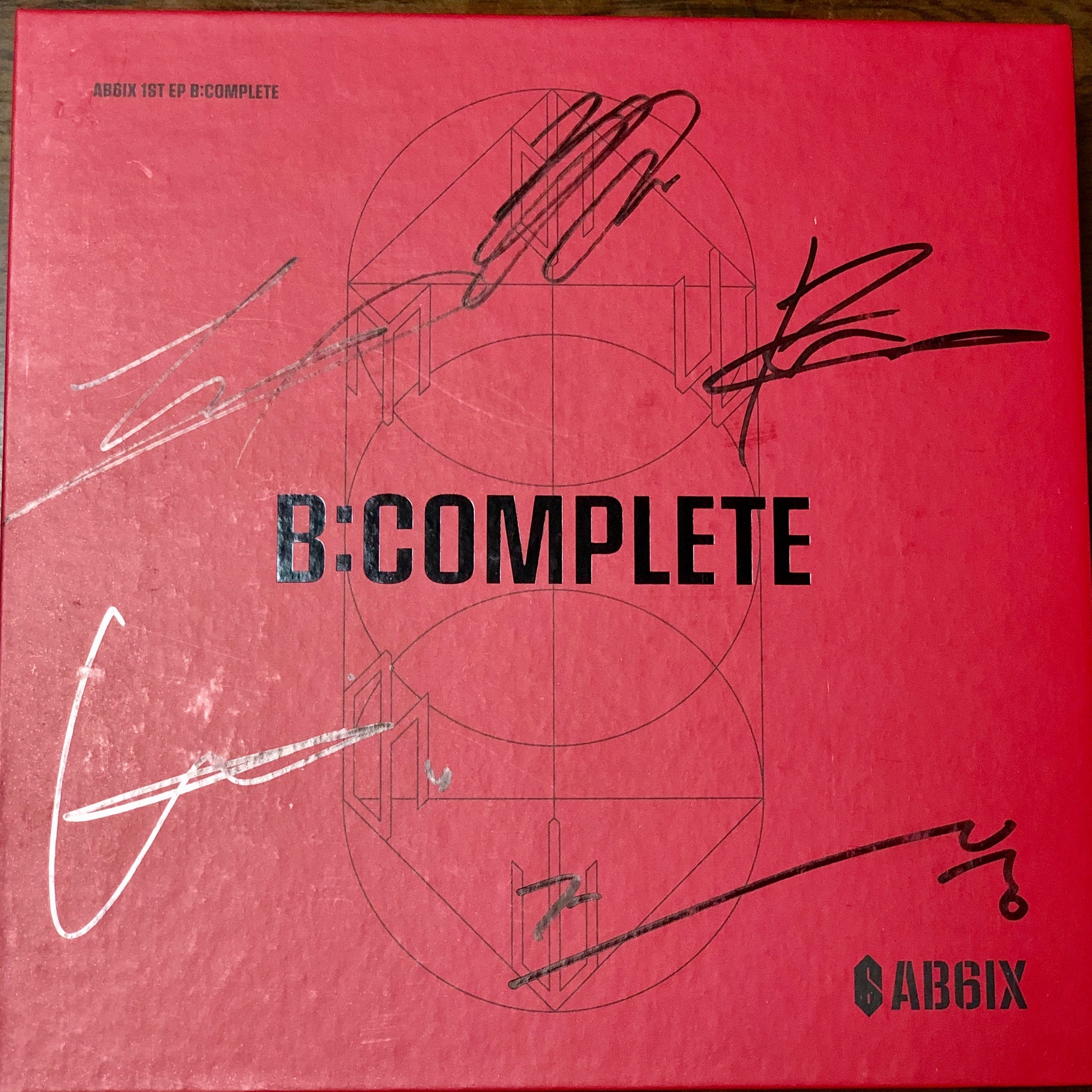 AB6IX メンバー　直筆　サイン入りCDアルバム　HAVE A DREAM