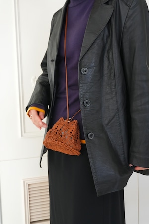 80s leather jacket